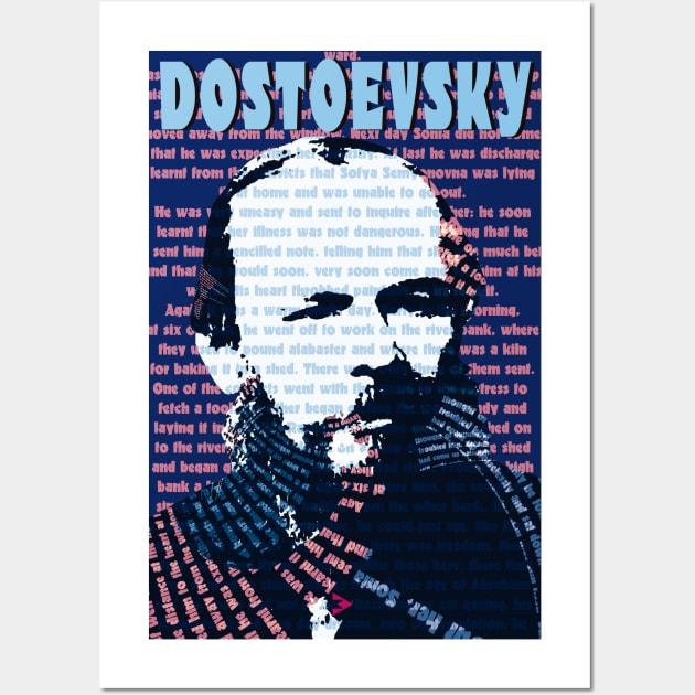 Fyodor Dostoevsky Wall Art by Exile Kings 